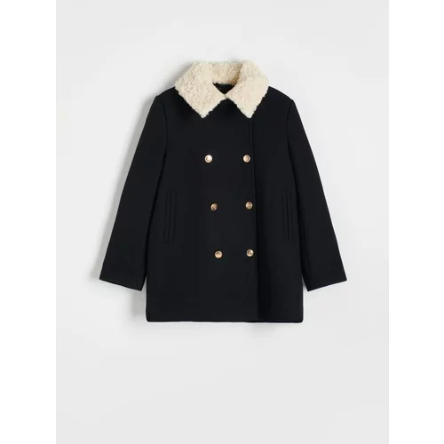 Reserved Ladies` coat - črna