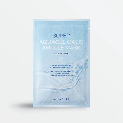 S.Nature Maska za lice Super Aquagel Oasis sheet, 30 ml Cene