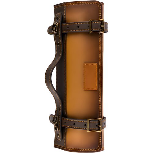 IZMAEL Usnjeno rolovano etui za nože LN-39261 - Rjava Cene