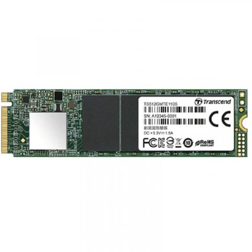 Transcend SSD MTE110S 512GB NVMe PCIe Gen3 x4 Cijene