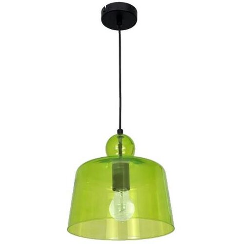  Luster na sajli BELL 1xE27/60W/230V zelena Cene