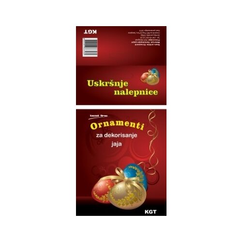 Nepoznato Uskršnje nalepnice za jaja ornament KGT Cene