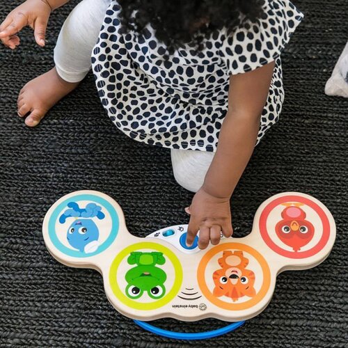 BABY EINSTEIN Magic Touch Drums Wooden glasbena igrača iz lesa 6m+ 1 kos Slike