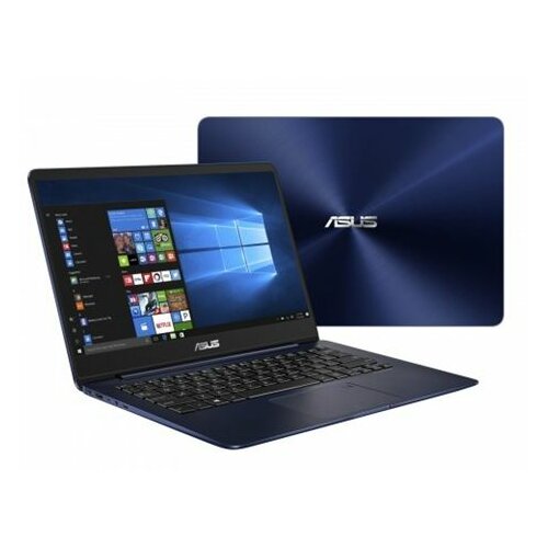 Asus ZenBook UX430UA-GV334T, 14 IPS IPS FullHD LED (1920x1080), Intel Core i5-8250U 1.6GHz, 8GB, 256GB SSD, Intel HD Graphics, Win 10, blue laptop Slike