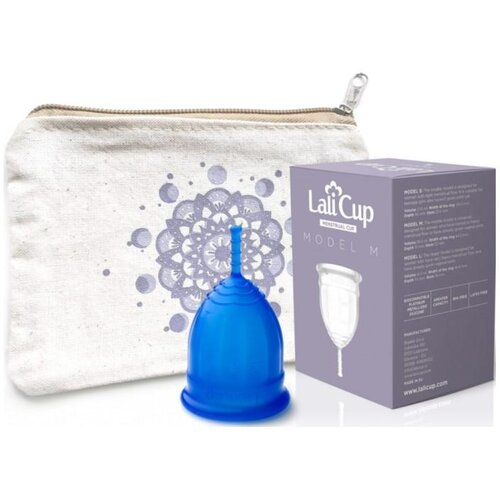 LaliCup modra menstrualna skodelica (S, M, L, XL) Cene