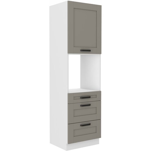Stolarz-Lempert Visoki element za ugradbenu pećnicu Luna - claygrey/bijela - 60 cm DPS-210 3S 1F Slike