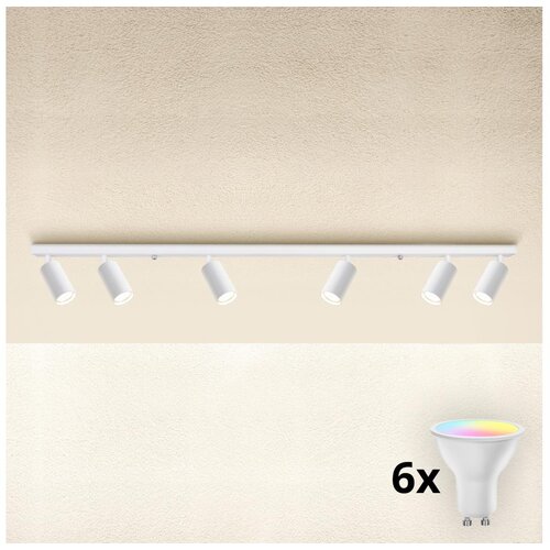  Brilagi - LED RGBW prigušiva spot svetiljka SELE MODERN 6xGU10/6,5W/230V Wi-Fi bela Cene