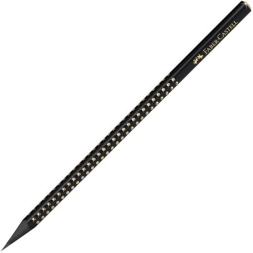 Olovka GRAFITNA B SPARKLE MIDNIGHT FABER-CASTELL 118278 CRNO ZLATNA Cene