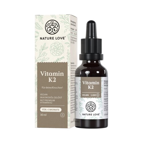 Nature Love Vitamin K2 MK-7 - kapljice Slike