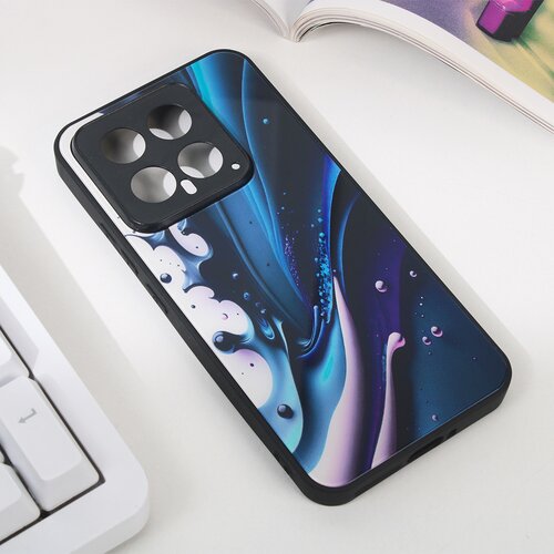 Torbica abstract za xiaomi 14 tamno plava Slike