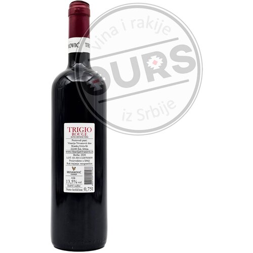  Trivanović Trigio Rouge 0,75L Slike