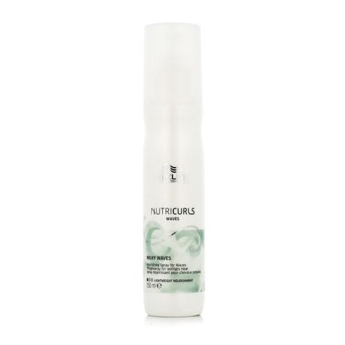 Wella Professionals NutriCurls Milky Waves Spray njega kose bez ispiranja valovita kosa 150 ml za žene Slike