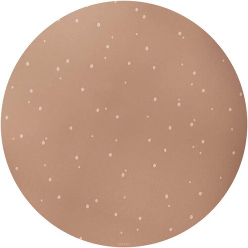 Eeveve® višenamjenska podloga round dots cinnamon Cene