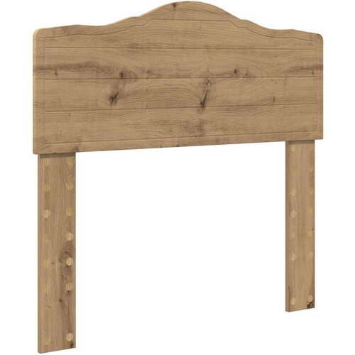 vidaXL Vzglavje z vzglavjem Umetni hrast 75 cm Konstruiran les, (5000110393) Cene