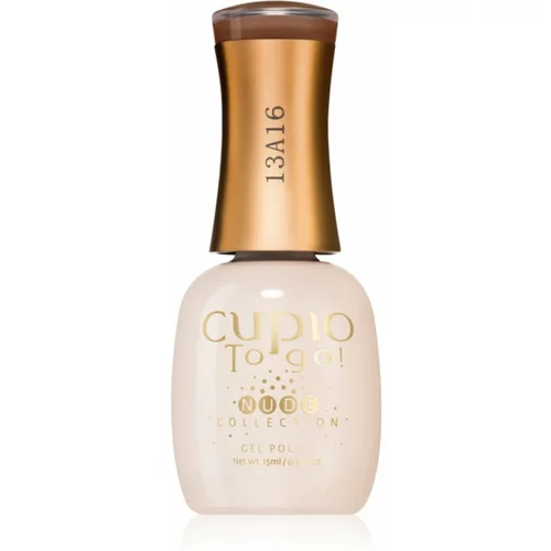 Cupio To Go! Nude gel lak za nohte z uporabo UV/LED lučke odtenek Espresso 15 ml