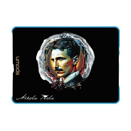 Spawn podloga za gejmerski mi&amp;scaron; Tesla, crna Slike