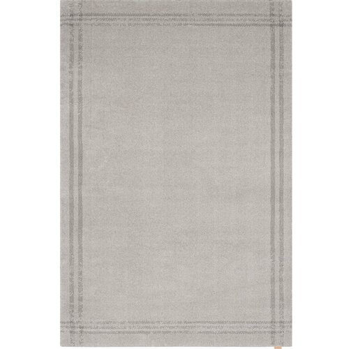 Agnella Kremno bela volnena preproga 160x240 cm Calisia M Grid Rim – Cene