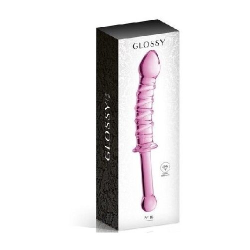  stakleni dildo | glossy 16 pink Cene