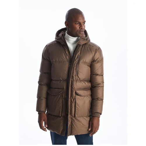 LC Waikiki Standard Mold Hooded Men's Puffer Coat