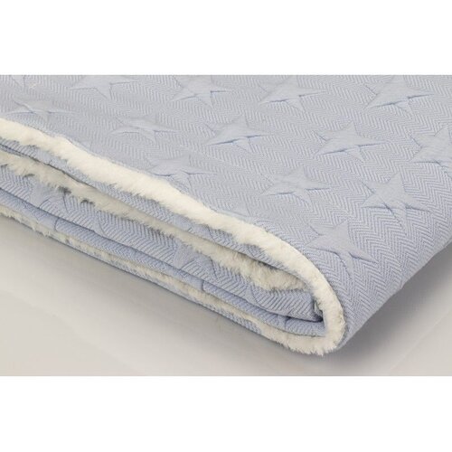 Interbaby Dvostrana Dekica 80x100cm Stars Blue Slike
