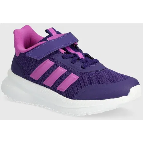 Adidas Otroške superge X_PLRPATH EL C vijolična barva, IH4857