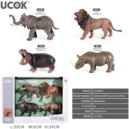  Wildlife set 4el. Cijene
