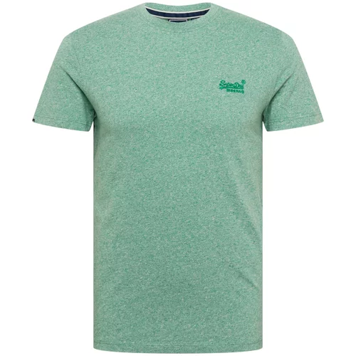 Superdry Majica mornarsko plava / zelena