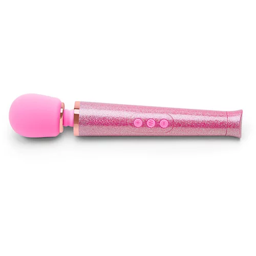 Le Wand masažni vibrator Petite - All That Glimmers, ružičasti