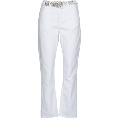 Liu Jo PANT STRAIGHT FIT Bijela Slike