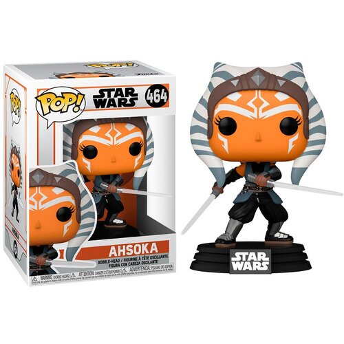 Funko POP figure Star Wars Mandalorian Ahsoka with Sabers Slike