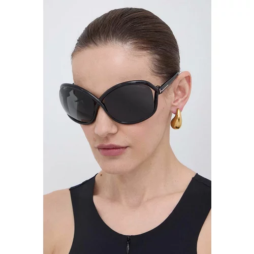 Tom Ford Sunčane naočale za žene, boja: crna, FT1068_6801A