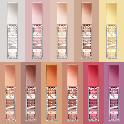 NYX Professional Makeup Ultimate Glow Shots tekuće sjenilo za oči sa &amp;scaron;ljokicama nijansa 09 Mango Moment 7,5 ml Slike