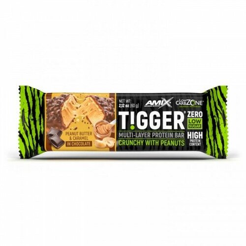  AMIX TiggerZero Protein Bar 60g Kikiriki &amp;amp; Karamela Cene