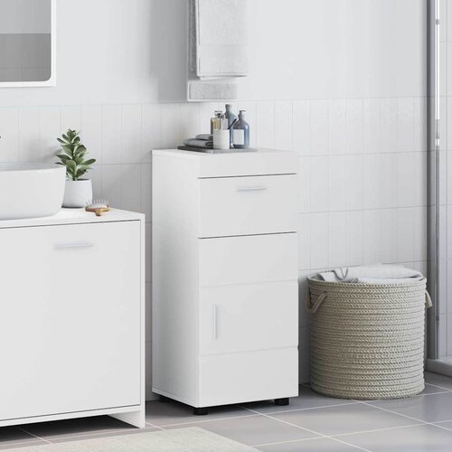 vidaXL Kupaonski ormar Bijelo 37 x 31.5 x 82 cm Konstruirano drvo Cijene