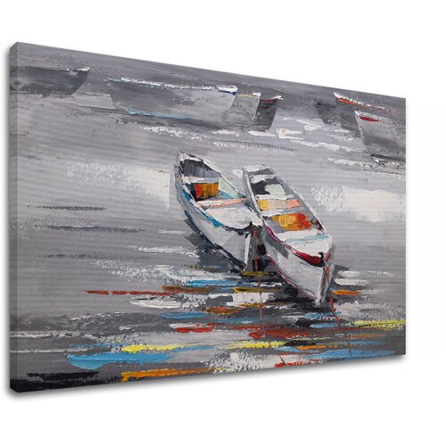  Slika na platnu ČAMCI Popust 60 % 60X40 cm Cene