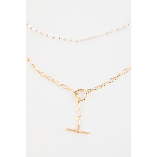 Defacto women's 2-Piece Gold Necklace Slike