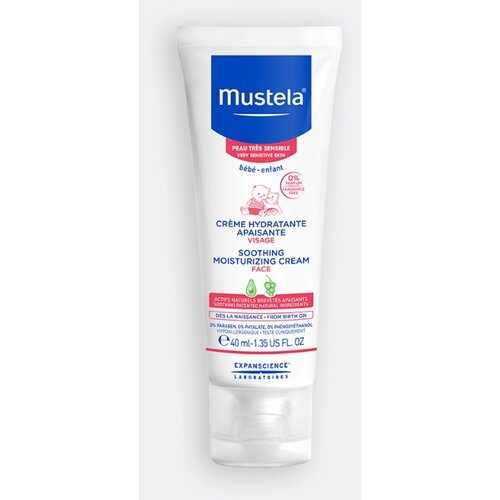 Mustela® Umirujuća krema za lice za bebe, 40 ml Cene