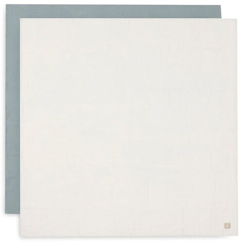 Jollein 2 dijelni set pelena za povijanje 115x115 sea green/ivory Slike