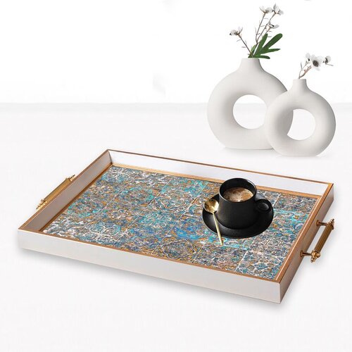 Aberto Design Poslužavnik TPB9857 50 x 29 x 3.5 cm, Šareni Cene