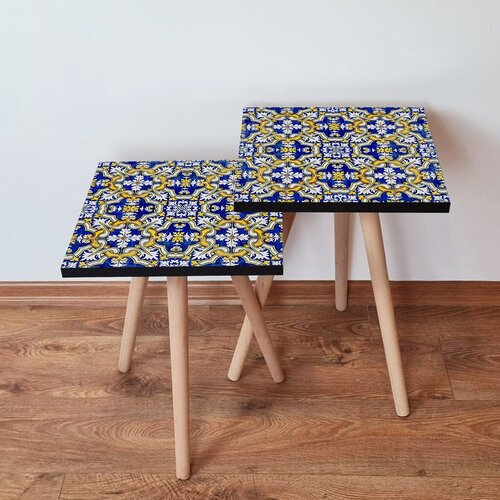 Hanah home set klub stočića 2Shp47, 2 komada, Šareni Cene
