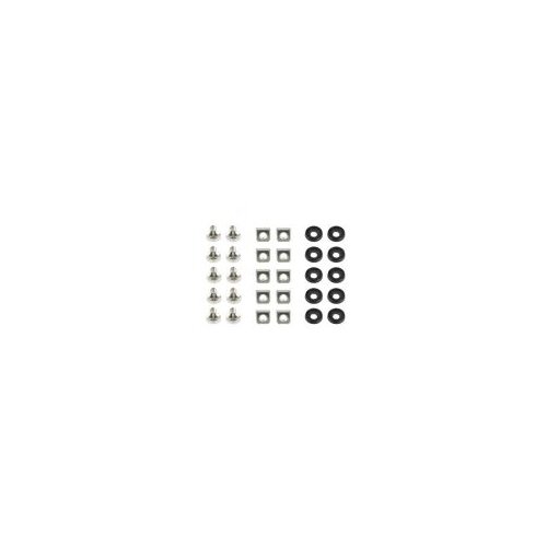  Set za montazu u rack GEMBIRD 19A-FSET-01 sarafi/matice/podloska, 10 komada Slike