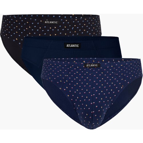 Atlantic men&amp;#039;s sports briefs 3Pack - dark blue Slike