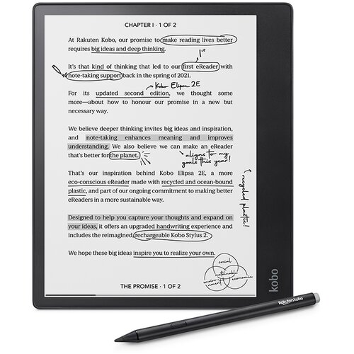 Kobo E-bralnik Elipsa 2E, 10.3&#039;&#039; Touch, 32GB WiFi + Bluetooth, črn Cene