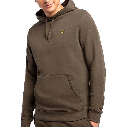 Lyle & Scott muški duks, braon Slike