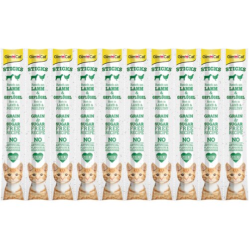 Gimcat Sticks - Jagnjetina in perutnina (10 kosov) Slike