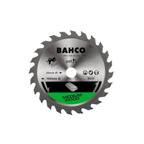 Bahco list testere za drvo 165x20mm 24Z 8501-165-20-24C Slike