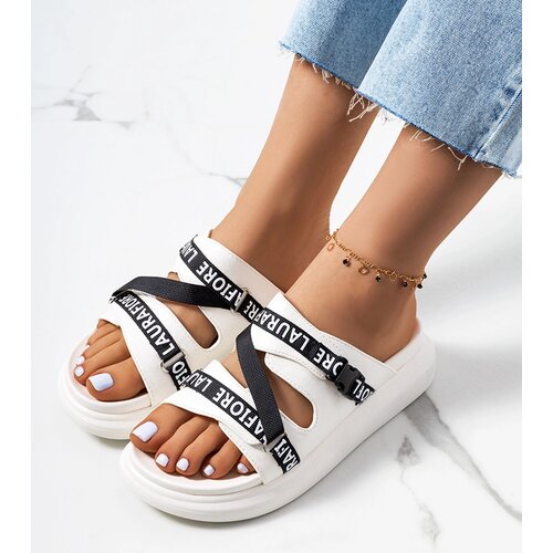 Gemre White platform slides Kogil Cene