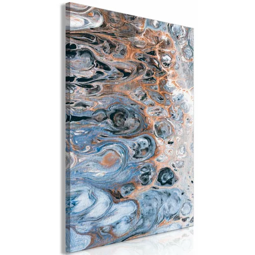  Slika - Sienna Blue Marble (1 Part) Vertical 80x120