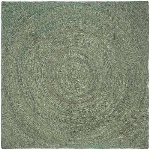  Tepisi za područja Maslinastozelena 300 x 300 cm Juta Cijene