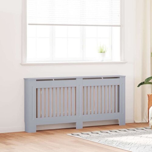  pokrivač radijatora 2 pcs siva 172 x 19 x 81.5 cm Slike